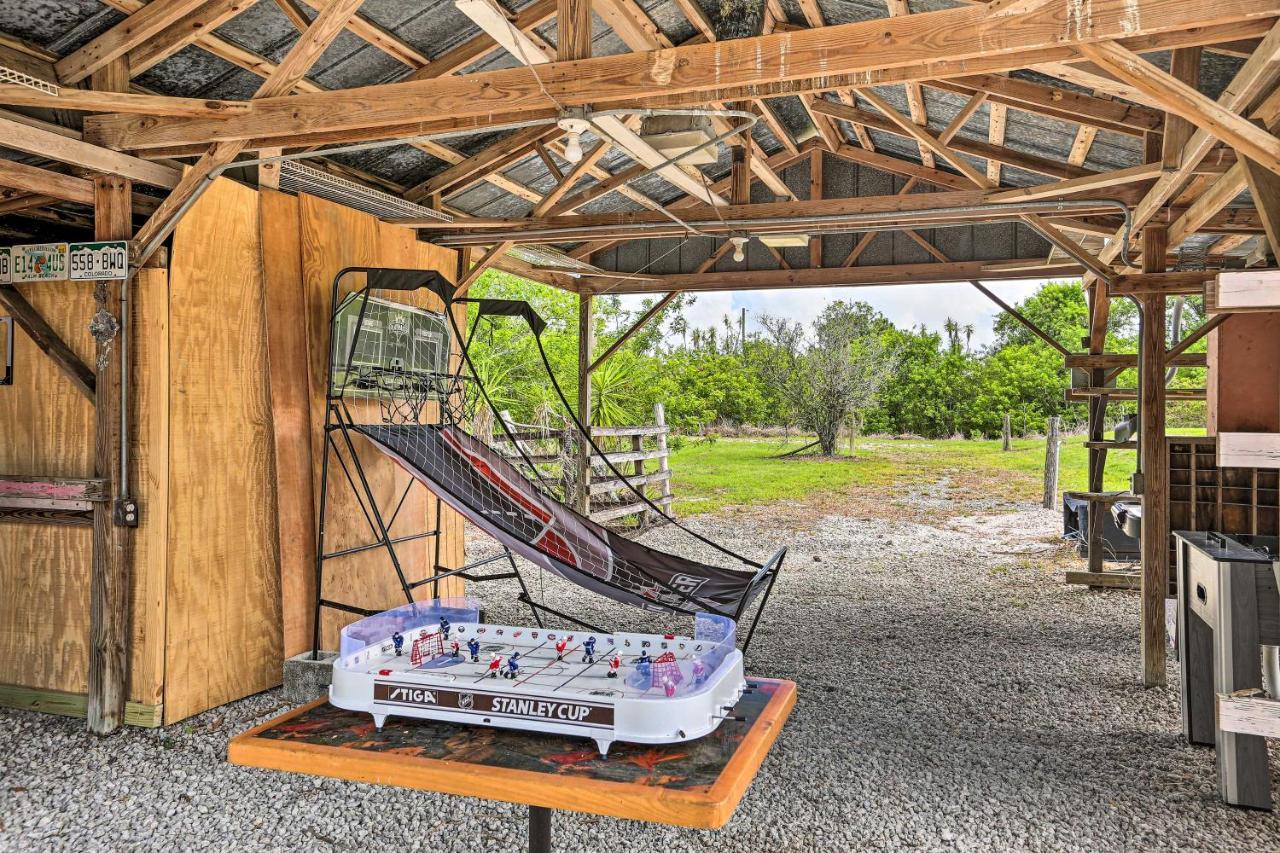 Authentic Clewiston Home With Outdoor Game Room Екстер'єр фото